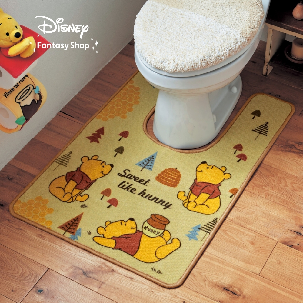 柄がかわいいプリントトイレマット(選べるキャラクター)(ディズニー/Disney) 柄がかわいいプリントトイレマット(選べるキャラクター)(ディズニー/Disney)