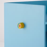 側面のピクサーボールがデザインのアクセント