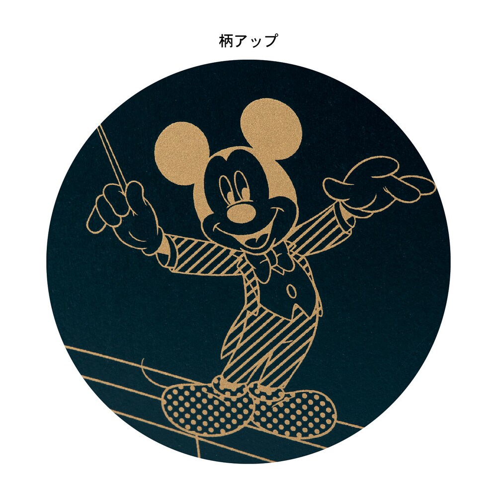 ゴールド色でキャラクターをプリント