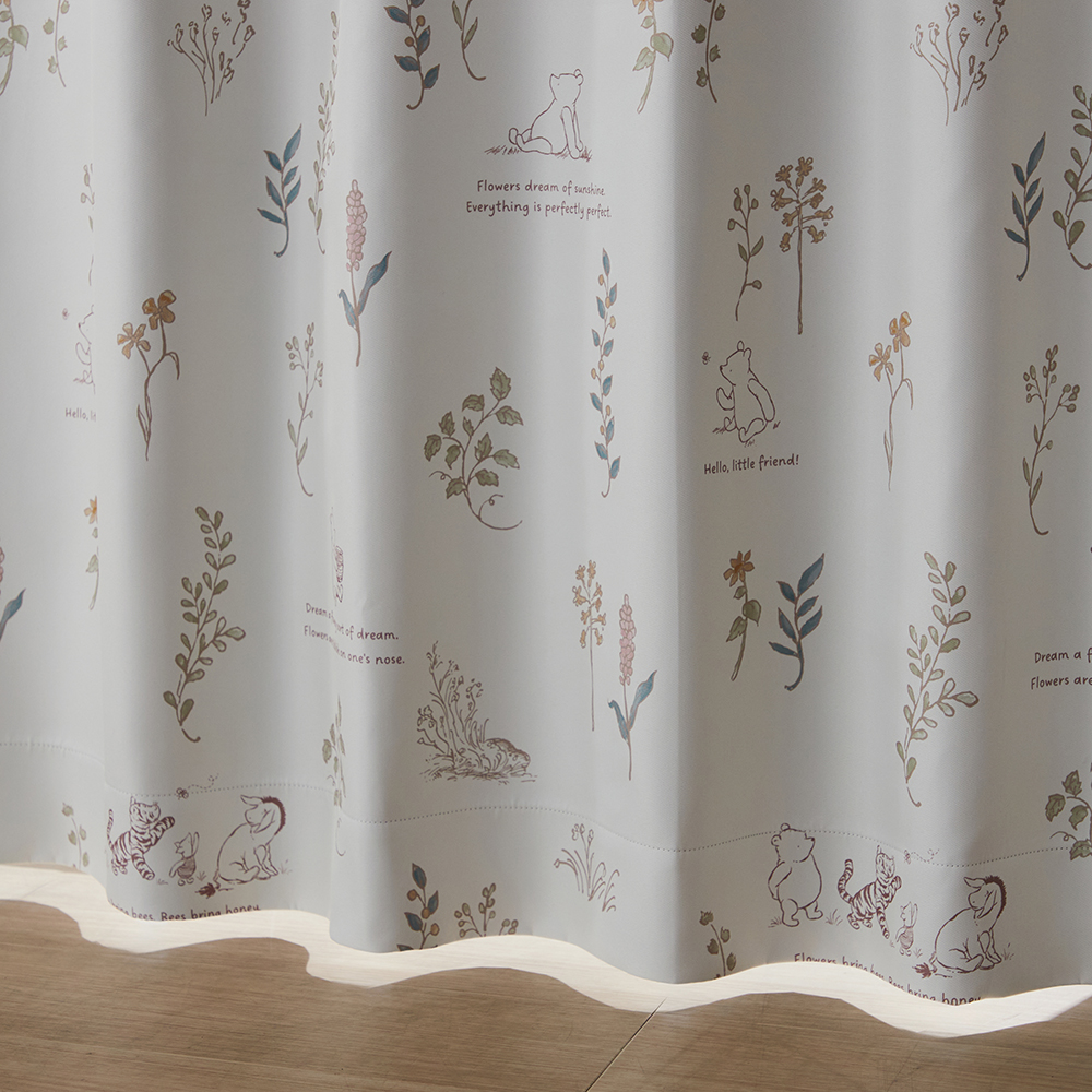 【新柄登場】 遮光・遮熱・防音カーテン「クラシック・プー」(ディズニー/Disney) 【新柄登場】 遮光・遮熱・防音カーテン「クラシック・プー」(ディズニー/Disney)