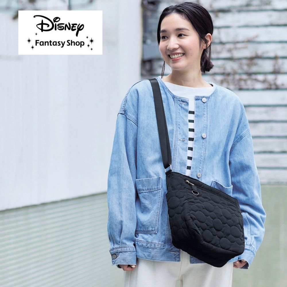 【ディズニー/Disney】キルティングショルダーバッグ(選べるキャラクター)