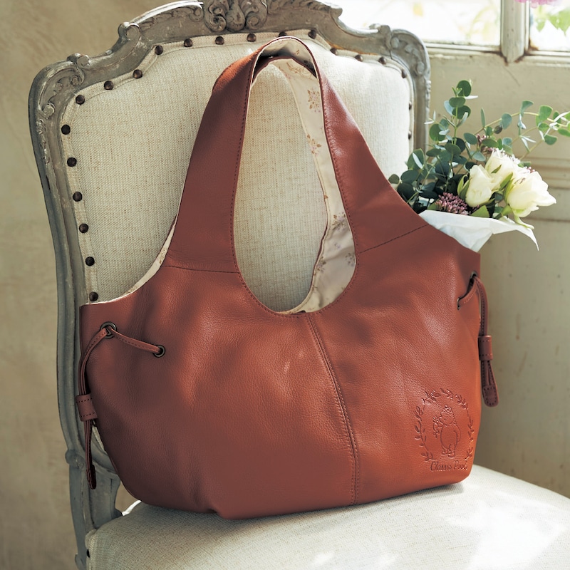 本革トートバッグ［日本製］（ディズニー／ダコタ）「クラシック・プー  