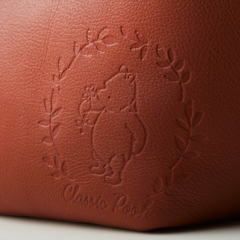 本革トートバッグ［日本製］（ディズニー／ダコタ）「クラシック・プー  