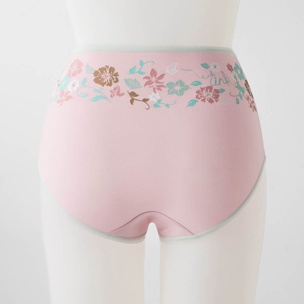 お腹すっぽり深ばき綿混ショーツ2柄セット（選べるキャラクター