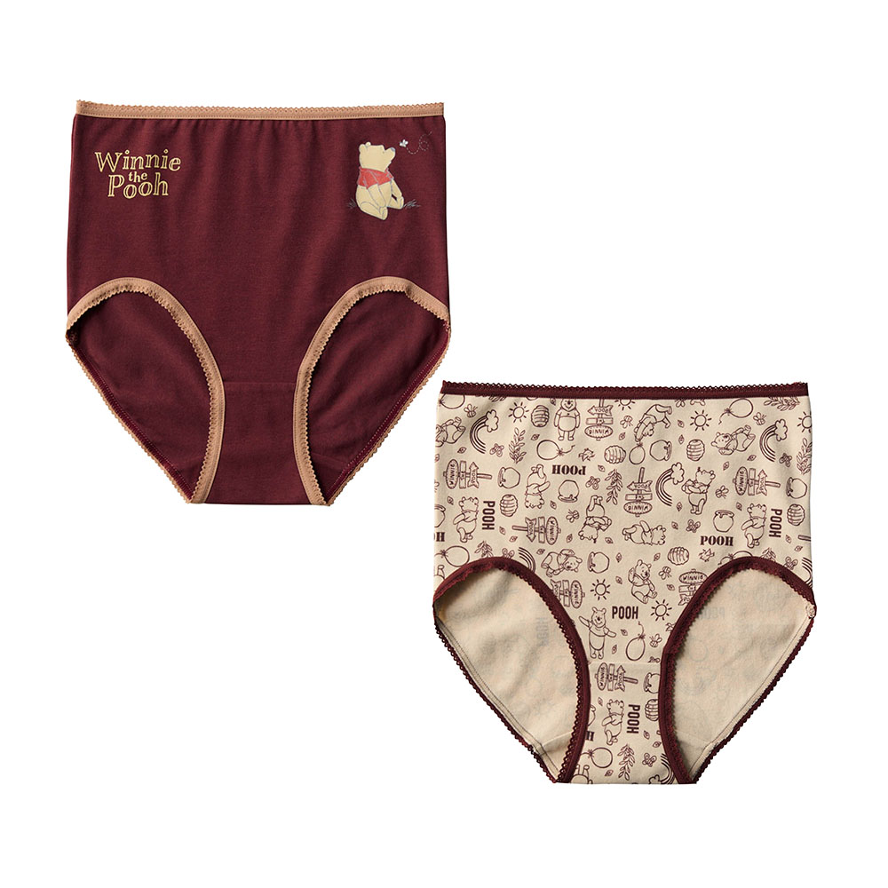 お腹すっぽり深ばき綿混ショーツ2柄セット(選べるキャラクター)(ディズニー/Disney) お腹すっぽり深ばき綿混ショーツ2柄セット(選べるキャラクター)(ディズニー/Disney)