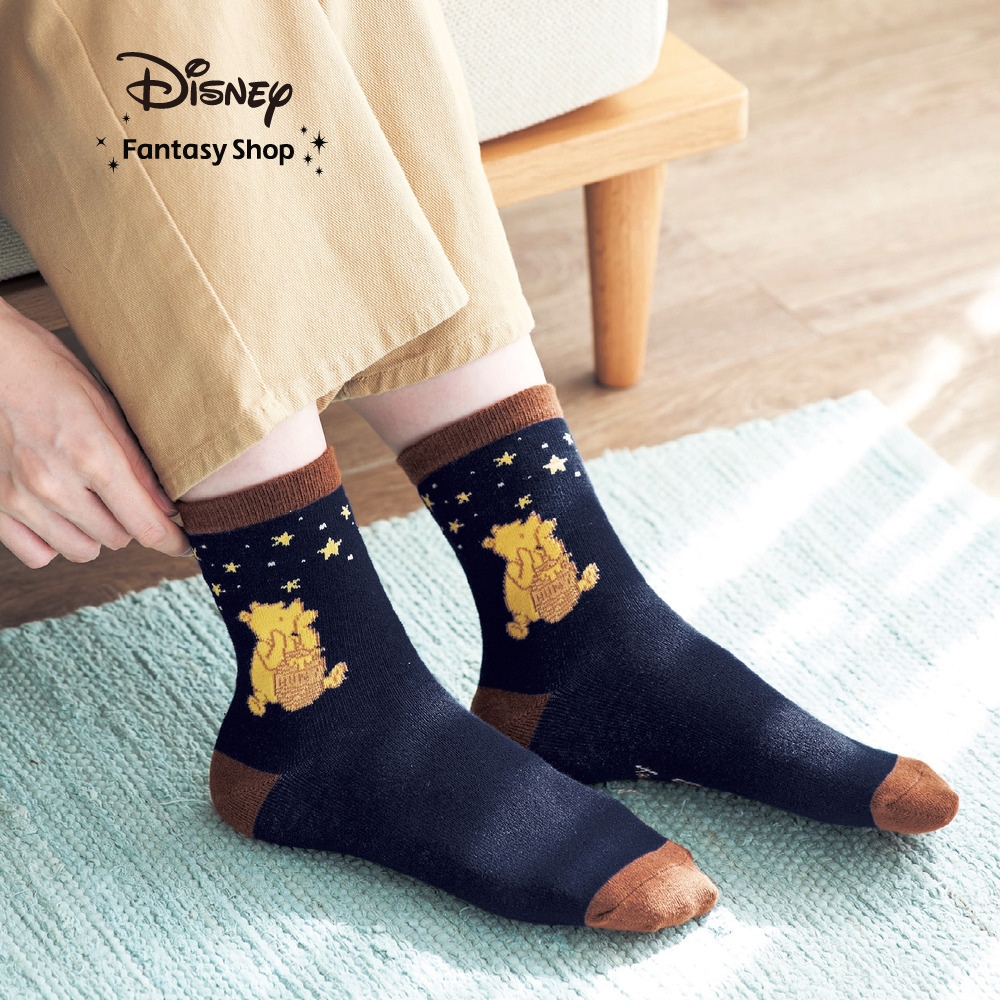 【ディズニー/Disney】クルー丈靴下2柄セット(選べるキャラクター) 【ディズニー/Disney】クルー丈靴下2柄セット(選べるキャラクター)