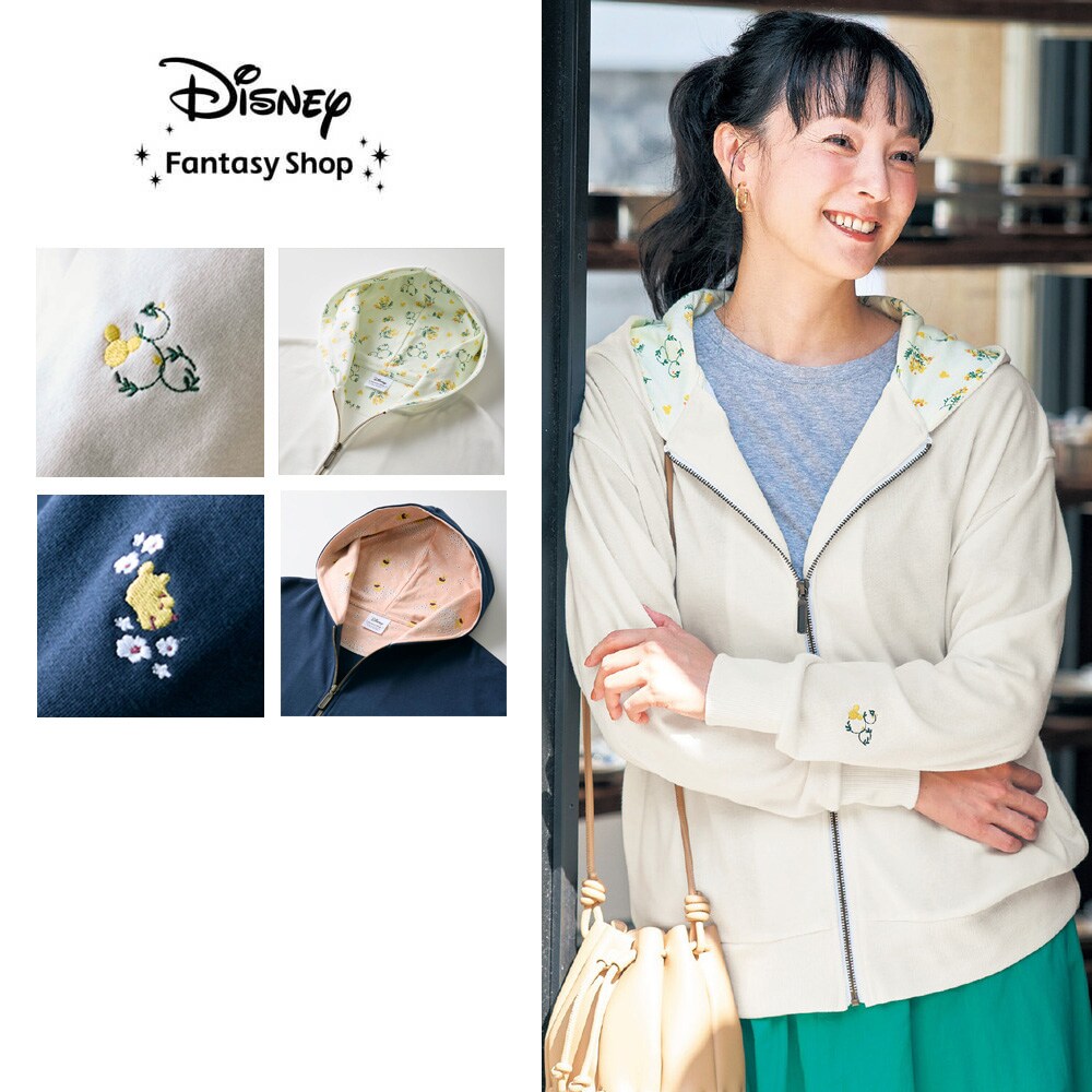 【ディズニー/Disney】ジップパーカ(選べるキャラクター)