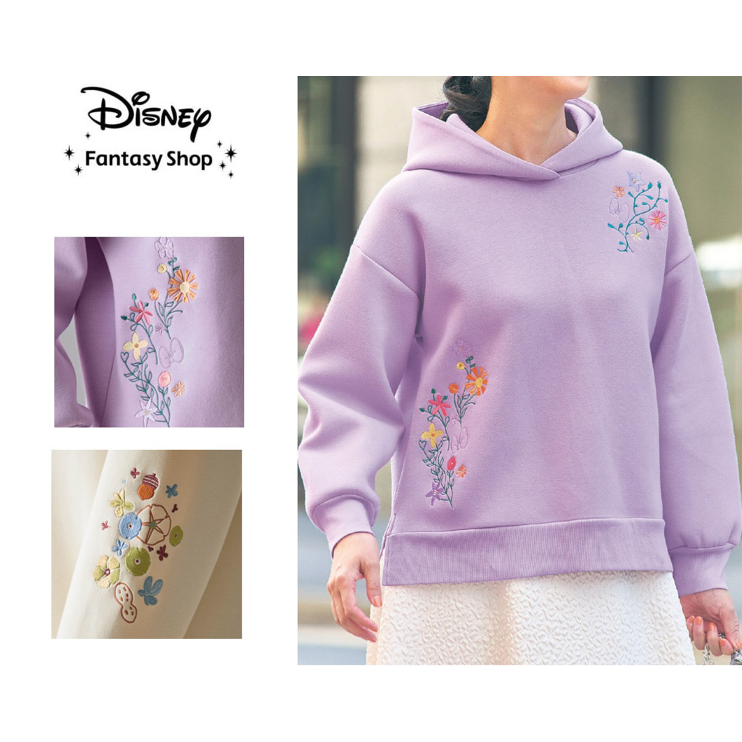 【ディズニー/Disney】ダンボールパーカ(選べるキャラクター)