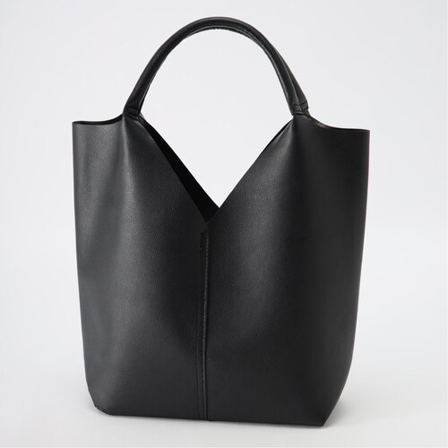 トライアングルカットトートバッグ