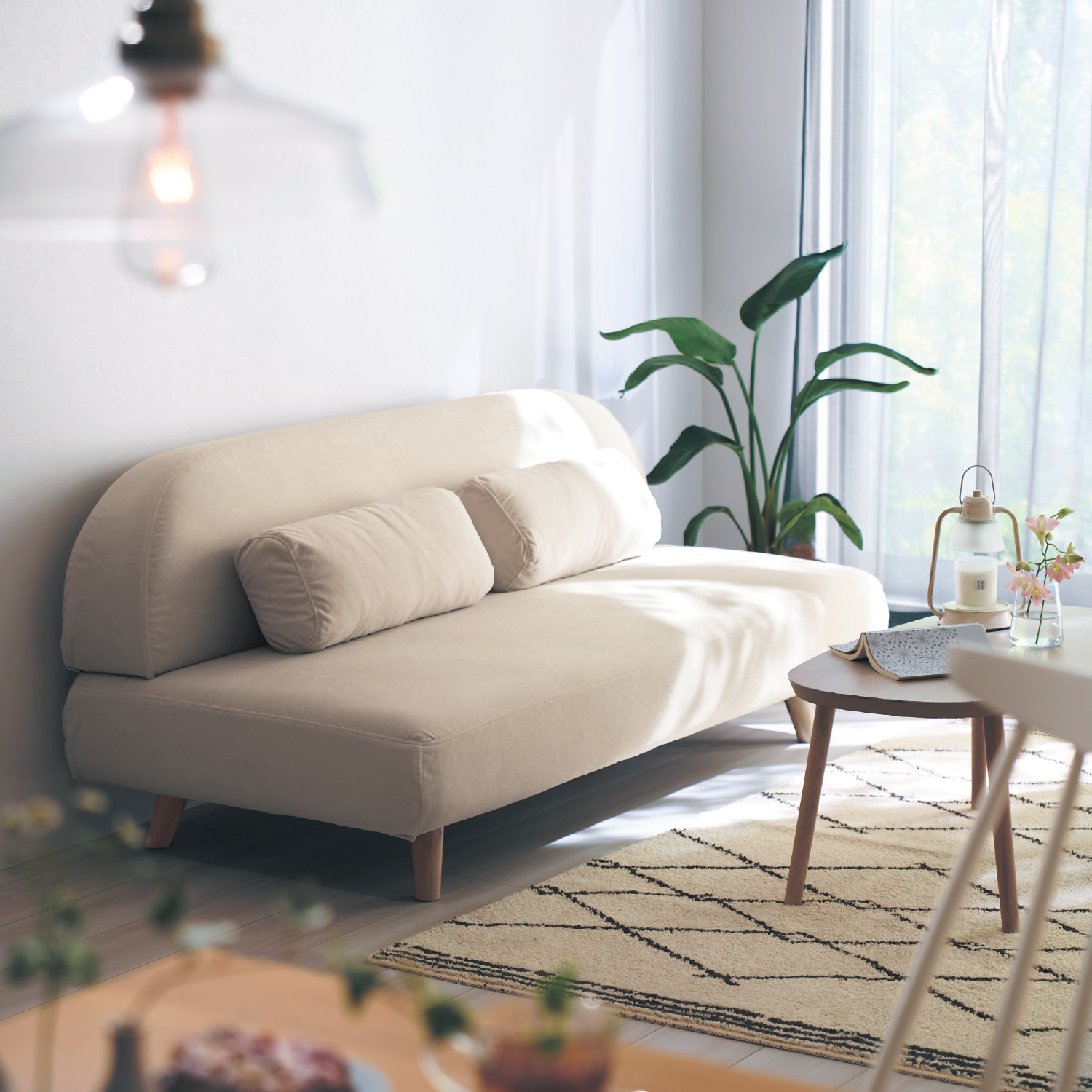 空間が広く見えるカバーリングコンパクトソファー <2人掛け/3人掛け> 空間が広く見えるカバーリングコンパクトソファー <2人掛け/3人掛け>