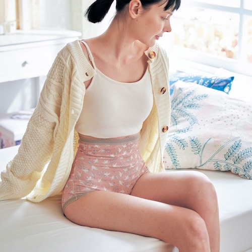 【定期お届け】[Mサイズ] 「ミニラボ」お腹までしっかり隠れるショーツ ：2回シリーズ