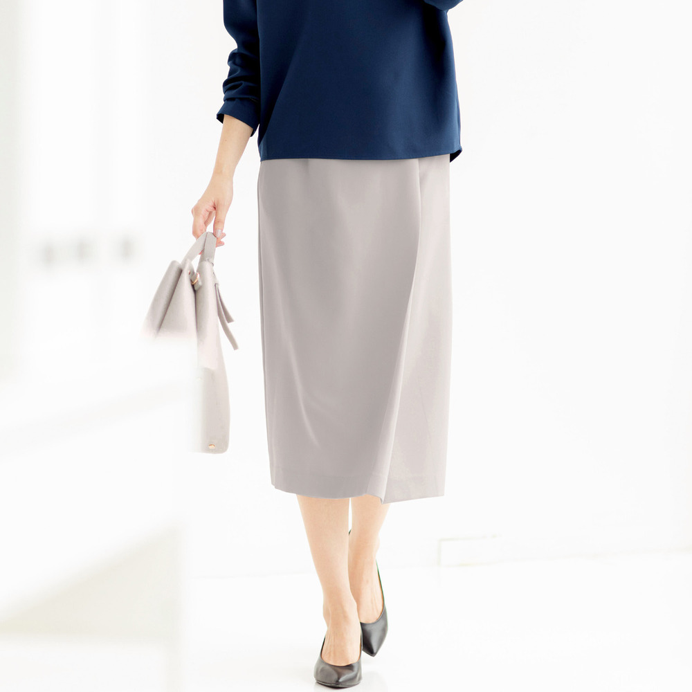 【スタイルノート/StyleNote】ストレッチダブルクロススカート