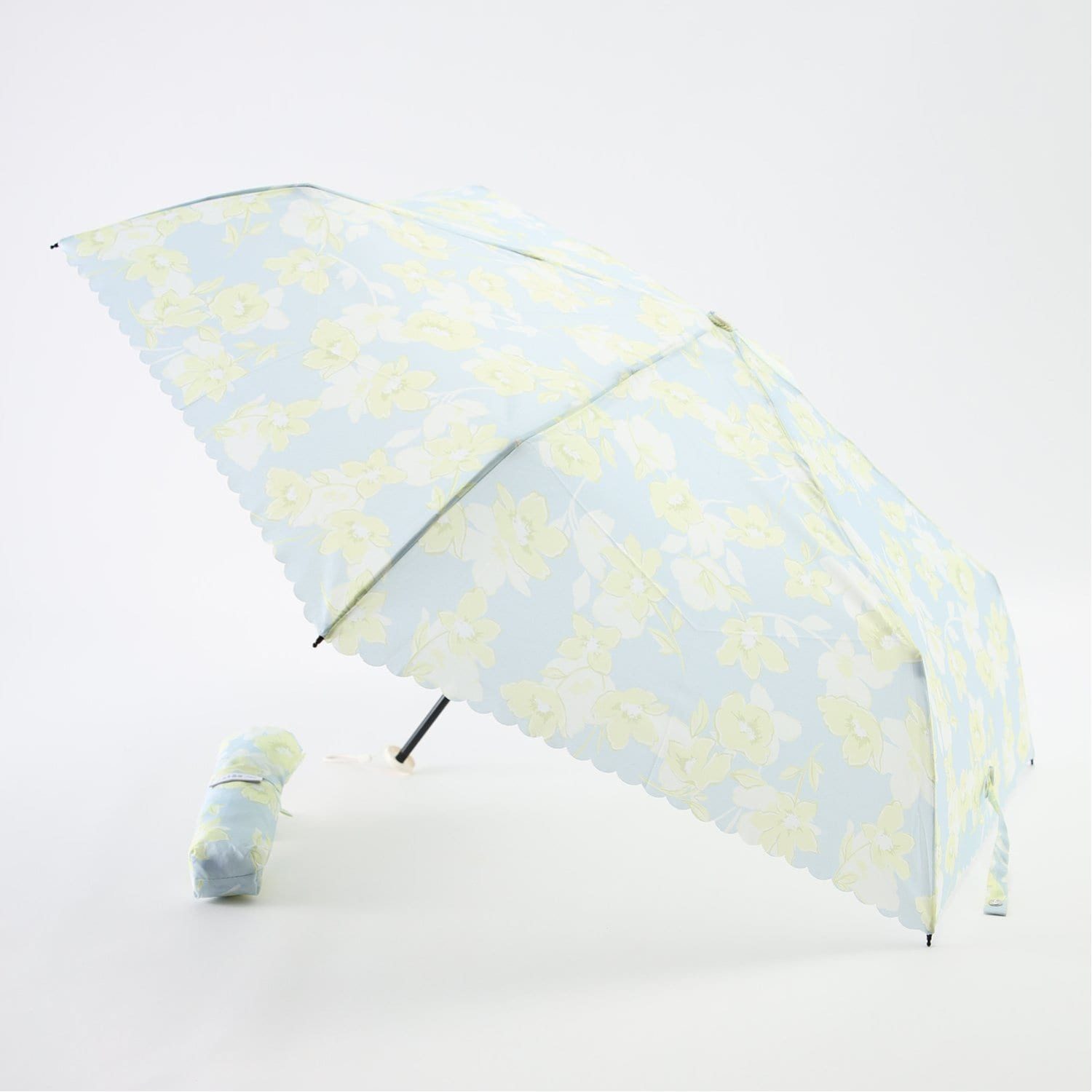 ＜ベルメゾン＞晴雨兼用耐風折りたたみ傘