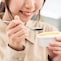 デザートのなめらかな食感を損ないにくいなめらかな口あたりのスプーンです。