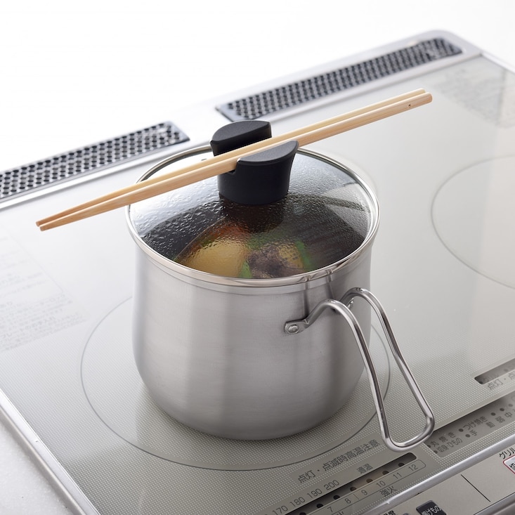 1台8役で使えるステンレス製マルチポット 【IH/ガス火対応】