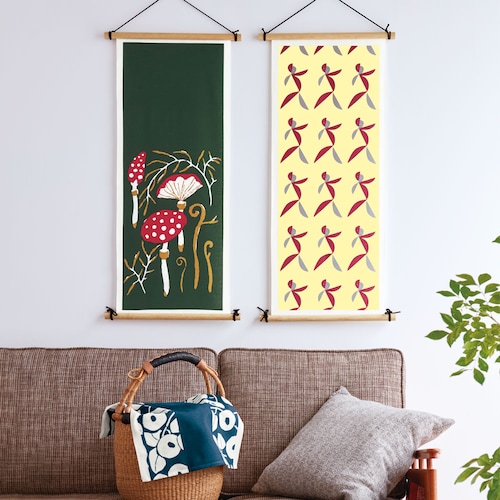 【定期お届け】 「竹久夢二」大正モダンの愛でる手ぬぐい ：12回サイクルフリー