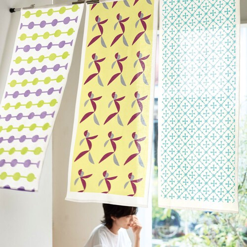 【定期お届け】 「竹久夢二」大正モダンの愛でる手ぬぐい ：12回サイクルフリー