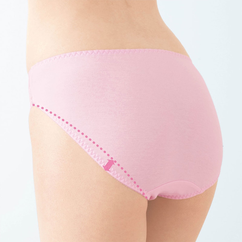 かぶりをプラスしてお尻すっぽり　※着用画像はイメージです