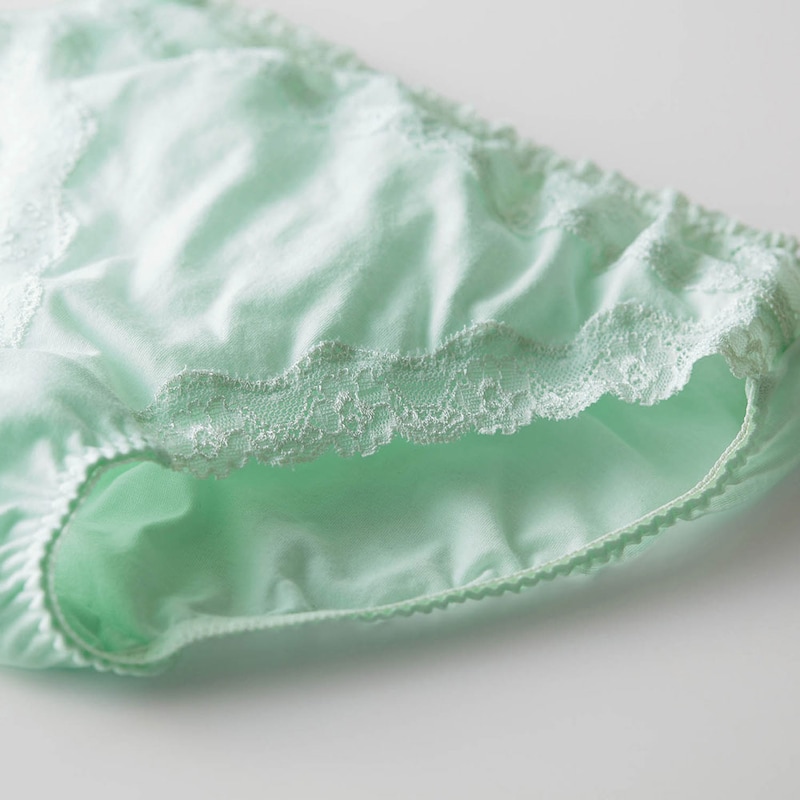 肌にやさしい、綿素材　※身生地