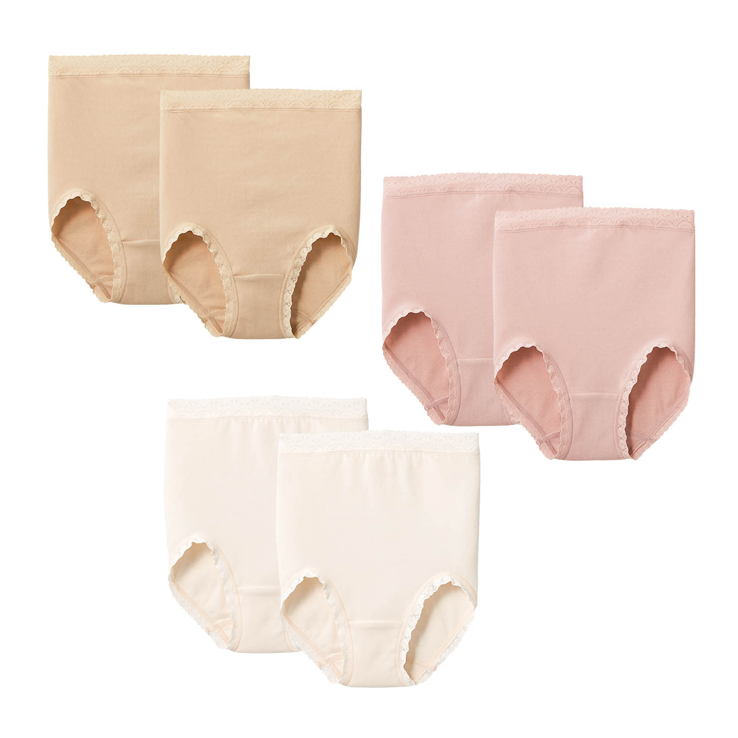 【ワコール/Wacoal】【ワコール/LOVE BODY】 フィットショーツ6枚組 【ワコール/Wacoal】【ワコール/LOVE BODY】 フィットショーツ6枚組