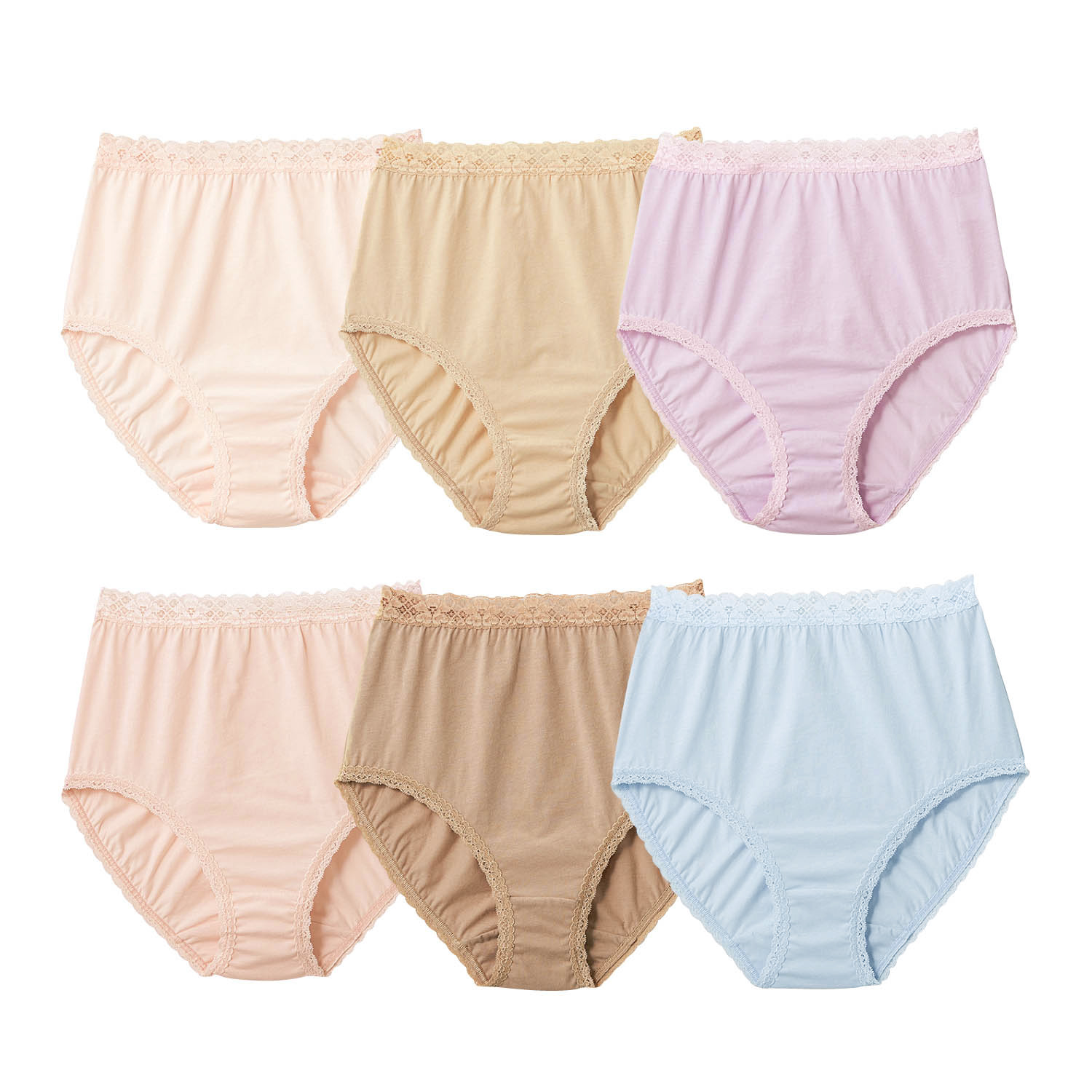 【ワコール/Wacoal】【ワコール/LOVE BODY】 綿ショーツ6枚組