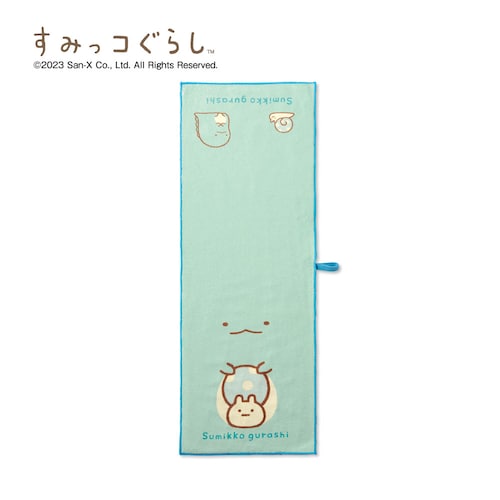 【クリアランス】【1回のみお届け】［とかげ］ 「すみっコぐらし」ふんわりマイクロファイバークロス