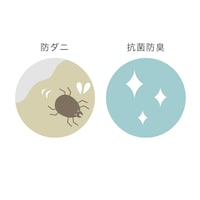 抗菌防臭・防ダニ加工