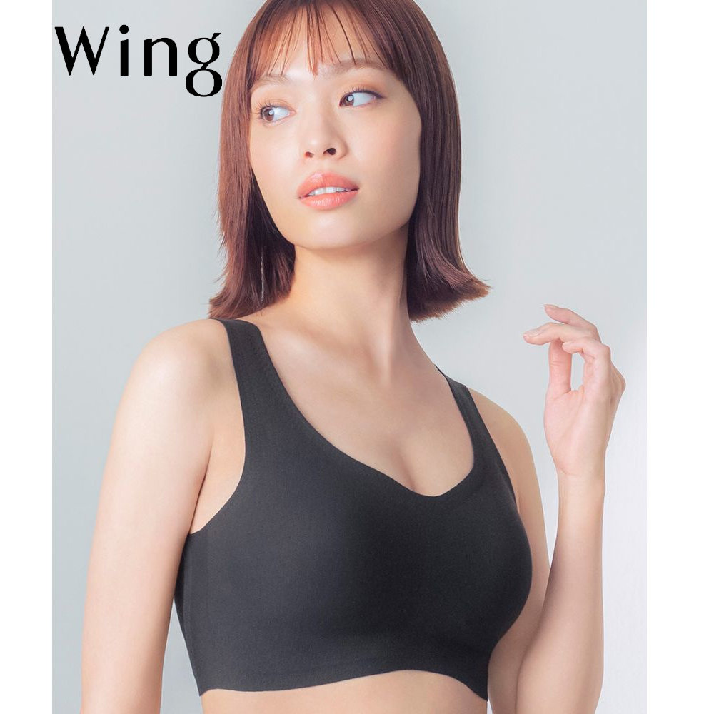【ウイング/Wing】綿の贅沢ハーフトップ