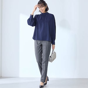 モデル身長169cm／61-89 ※写真は撮影用のため股下+8cmになります。