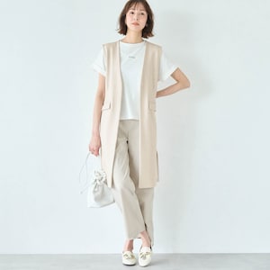 モデル身長169cm／M・身丈90cm ※写真は撮影用のため身丈+6cmになります。