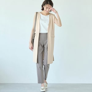 モデル身長169cm／M・身丈90cm ※写真は撮影用のため身丈+6cmになります。