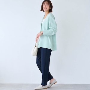 モデル身長169cm／M・股下65cm　※写真は撮影用のため股下+6cmになります。