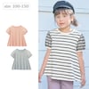 【ジータ/GITA】薄くて涼しい袖ドットチュールチュニックTシャツ 【子供服 半袖】