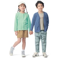 左)115cm・110、右)グレイッシュブルー／115.5cm・110