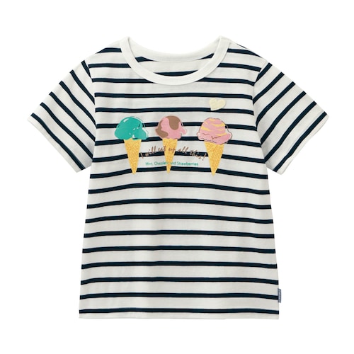 名札ココ薄くて涼しい半袖Ｔシャツ 【子供服】