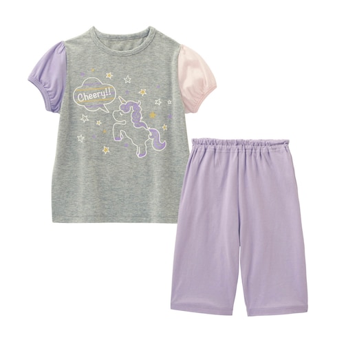 ＼ギンガムチェック再入荷／ 薄くて涼しい股上深めでおなかが出にくい半袖パジャマ 【子供パジャマ】