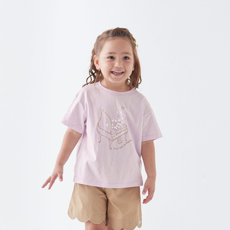 ホワイトラベンダー（ピアノ）名札ココフェルトなし