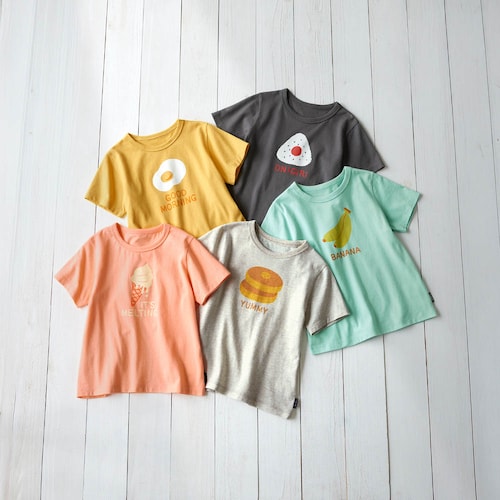 薄くて涼しい半袖Ｔシャツ５枚セット 【子供服】