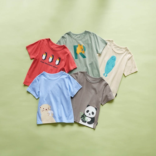 薄くて涼しい半袖Ｔシャツ５枚セット 【子供服】