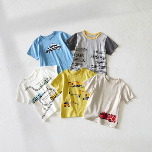 薄くて涼しい半袖Ｔシャツ５枚セット 【子供服】