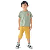 スモークグリーン（ショベルカー）／モデル身長112cm・サイズ110