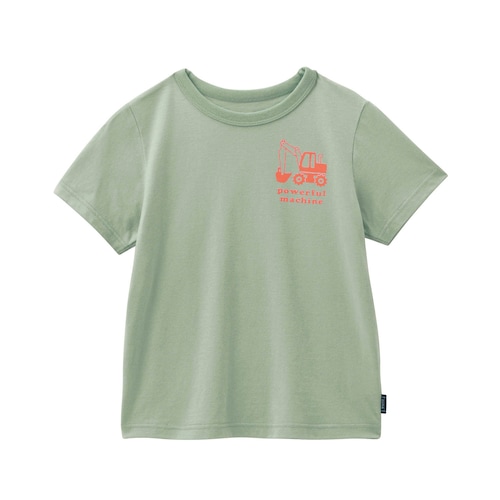 薄くて涼しいのりものプリント半袖Ｔシャツ 【子供服】
