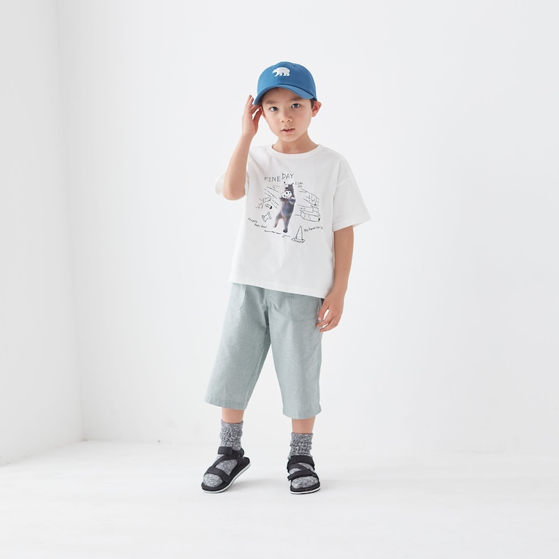 グレイッシュブルー（ホッキョクグマ）／モデル身長109cm