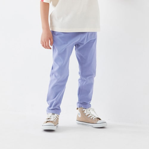 ひんやり接触冷感ストレッチロングパンツ 【子供ズボン】【猛暑対策】