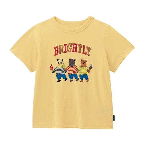 薄くて涼しいカラフルプリント半袖Ｔシャツ 【子供服】