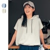 【STANDARD me】裾スピンドルデザイン綿素材Tシャツパーカ 【子供服 半袖】