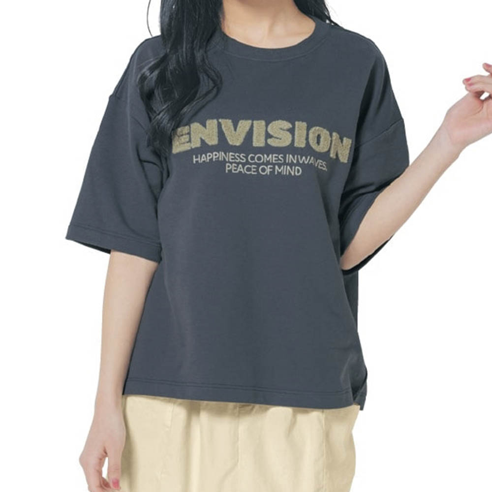 【パペル ラピス/Papel lapiz】サガラ刺しゅうミニ裏毛ハーフスリーブプルオーバー 【子供服 半袖】