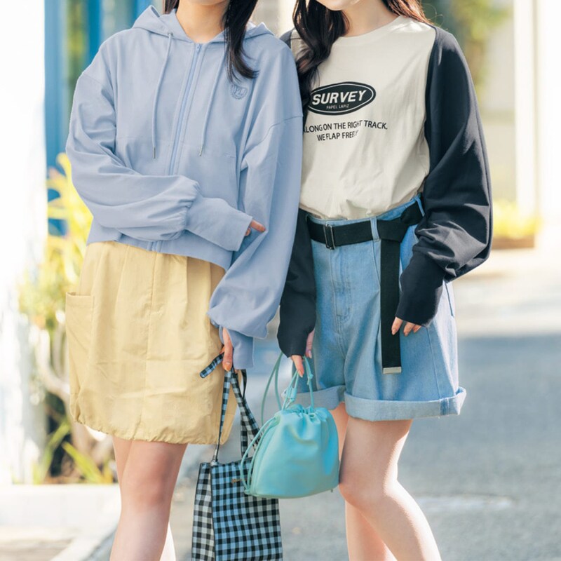 シルエット調整できて収納もできる裾スピンドル付き】 インナーパンツ  