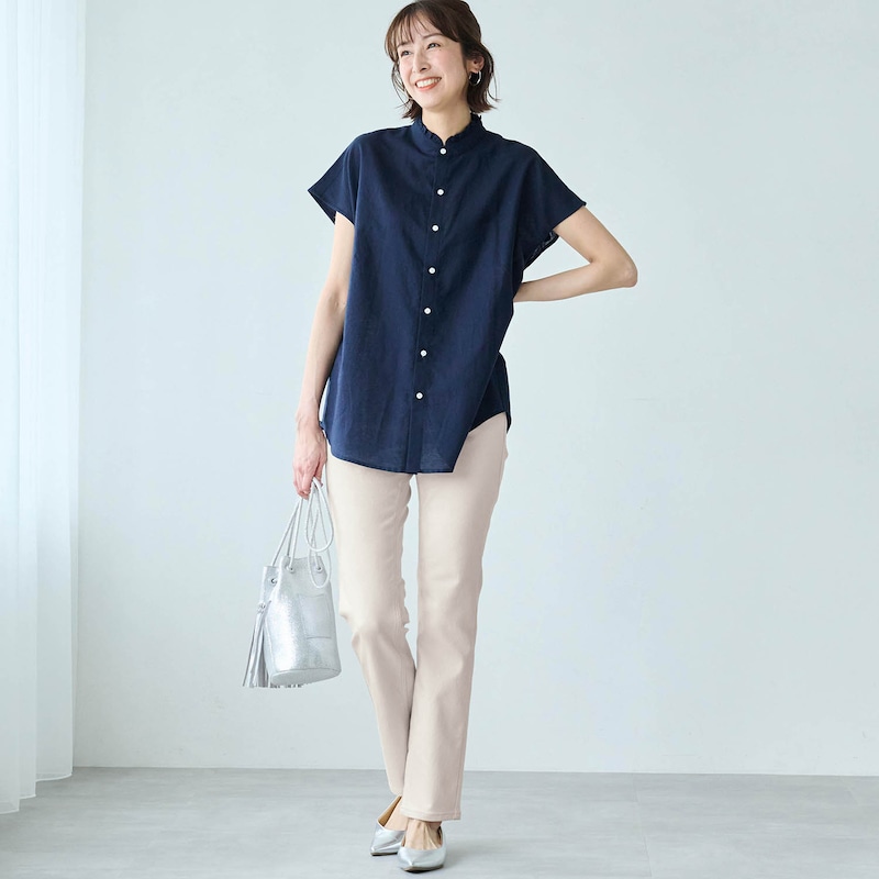 モデル身長170cm／64-91・股下70cm着用 ※写真は撮影用のため股下+6cmになります。