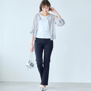 モデル身長169cm／64-91・股下70cm着用 ※写真は撮影用のため股下+6cmになります。